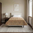 Vidaxl winter dekbed 135 x 220 cm winter taupe ademend