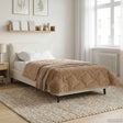 Vidaxl winter dekbed 155 x 220 cm winter taupe ademend