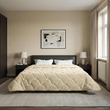 Vidaxl winter dekbed 240 x 260 cm winter crème ademend
