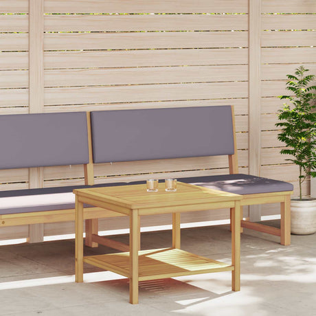 Vidaxl bijzettafel olie naturel 60 x 60 x 45 cm massief acaciahout