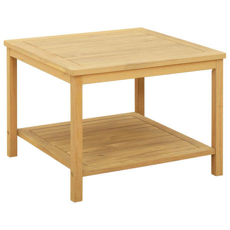Vidaxl bijzettafel olie naturel 60 x 60 x 45 cm massief acaciahout