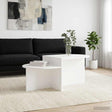 Vidaxl salontafel wit 100 x 50 x 40 cm bewerkt hout