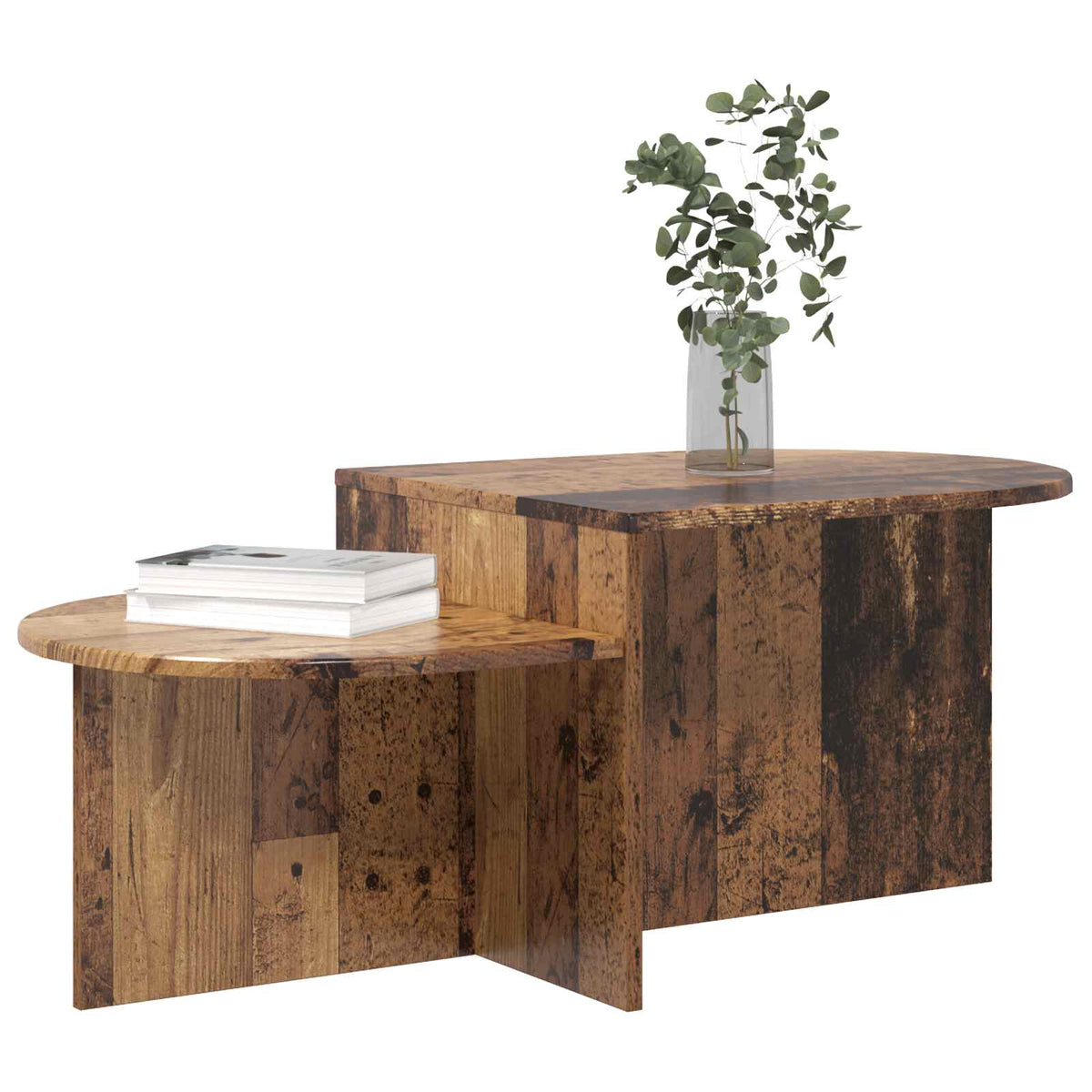 Vidaxl salontafel oud hout 100 x 50 x 40 cm bewerkt hout