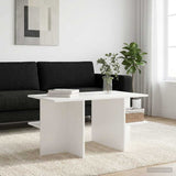 Vidaxl salontafel wit 87 x 50 x 45 cm geconstrueerd hout