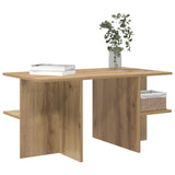 Vidaxl salontafel artisanaal eiken 87 x 50 x 45 cm geconstrueerd hout