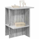Vidaxl salontafel 2 st grijs sonoma 40 x 30 x 49 cm bewerkt hout