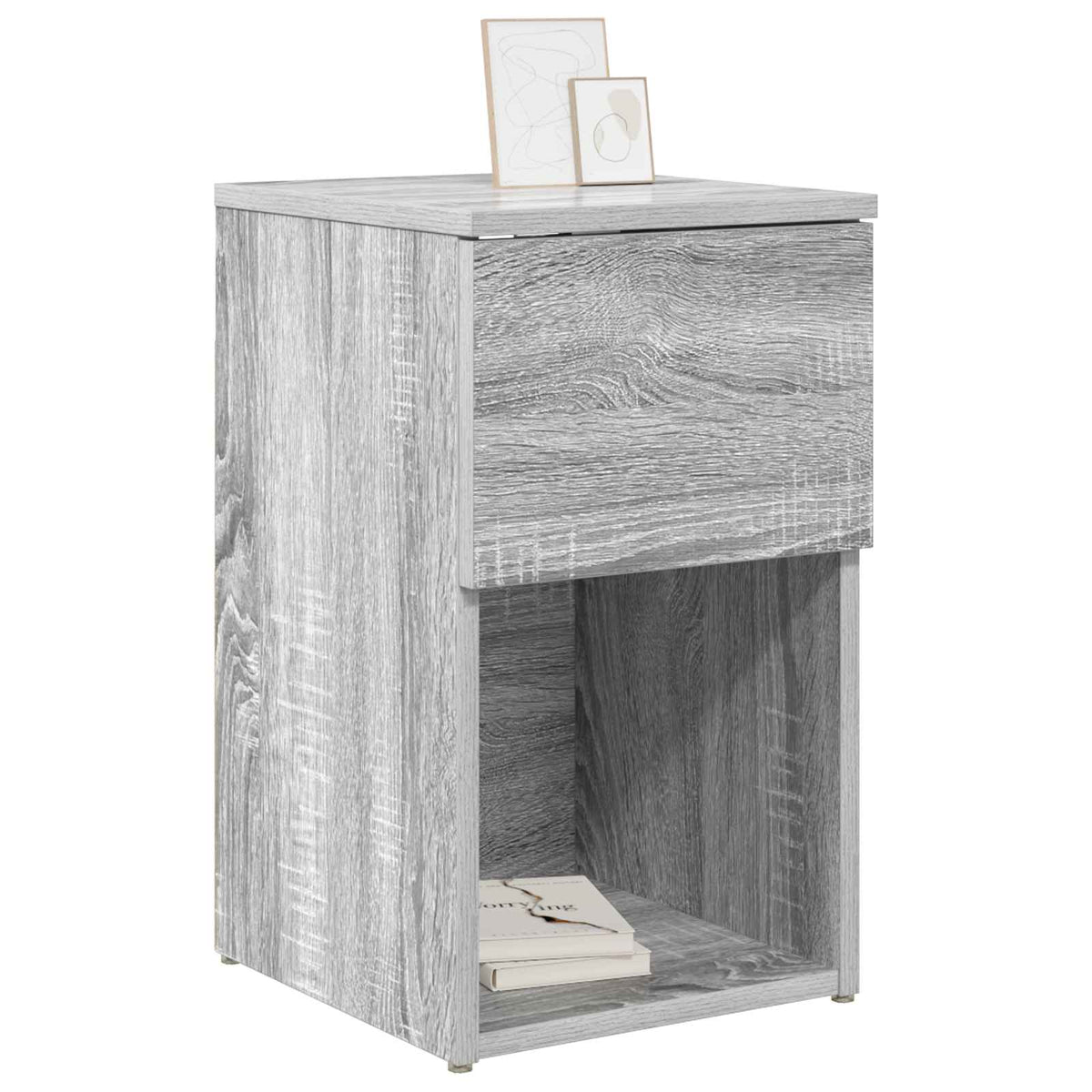 Vidaxl bed kast grijs sonoma 29 x 31,5 x 49 cm bewerkt hout