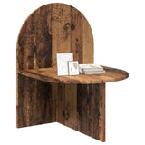 Vidaxl nachtkastje oud hout 48 x 49 x 65 cm geconstrueerd hout