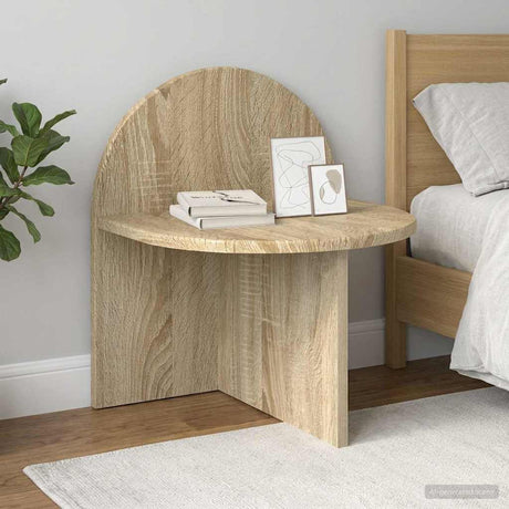 Vidaxl nachtkastje sonoma eiken 40 x 35,5 x 45,5 cm geconstrueerd hout