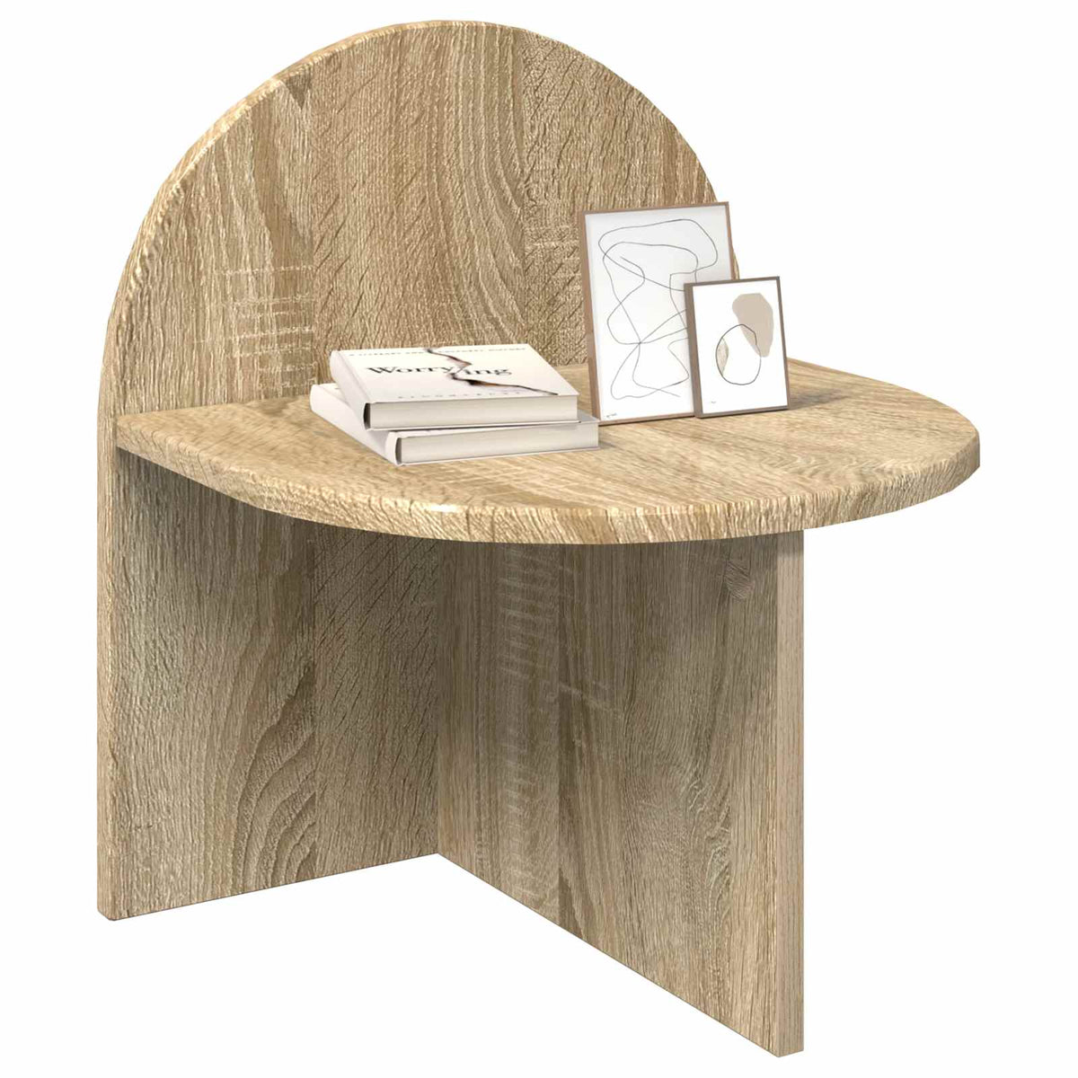 Vidaxl nachtkastje 2 st sonoma eiken 40 x 35,5 x 45,5 cm