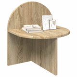 Vidaxl nachtkastje 2 st sonoma eiken 40 x 35,5 x 45,5 cm