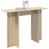 Vidaxl wandtafel sonoma eiken 100 x 30 x 75 cm bewerkt hout