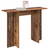Vidaxl wandtafel oud hout 100 x 30 x 75 cm bewerkt hout
