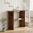 Vidaxl wandtafel oud hout 100 x 30 x 75 cm bewerkt hout