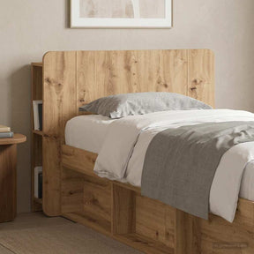 Vidaxl hoofdeinde kas artisanaal eiken 100 cm bewerkt hout