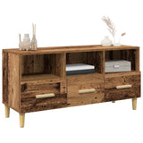 Vidaxl tv-kast 102 x 36 x 50 cm oudhout bewerkt hout