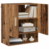 Vidaxl wandkast 60 x 31 x 70 cm bewerkt hout oudhout