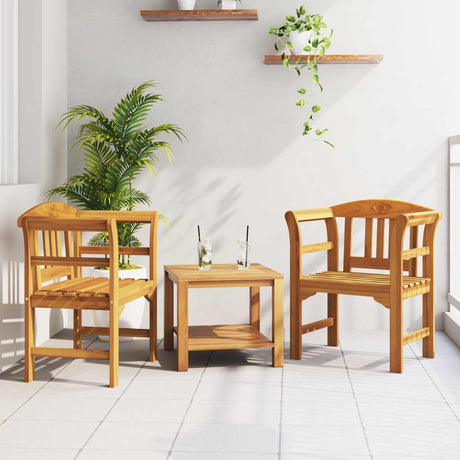 Vidaxl rozenstoel 68,5 x 46 x 82,5 cm massief acaciahout crèmewit