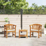 Vidaxl rose chair 68,5 x 46 x 82,5 cm massief acaciahout crèmewit