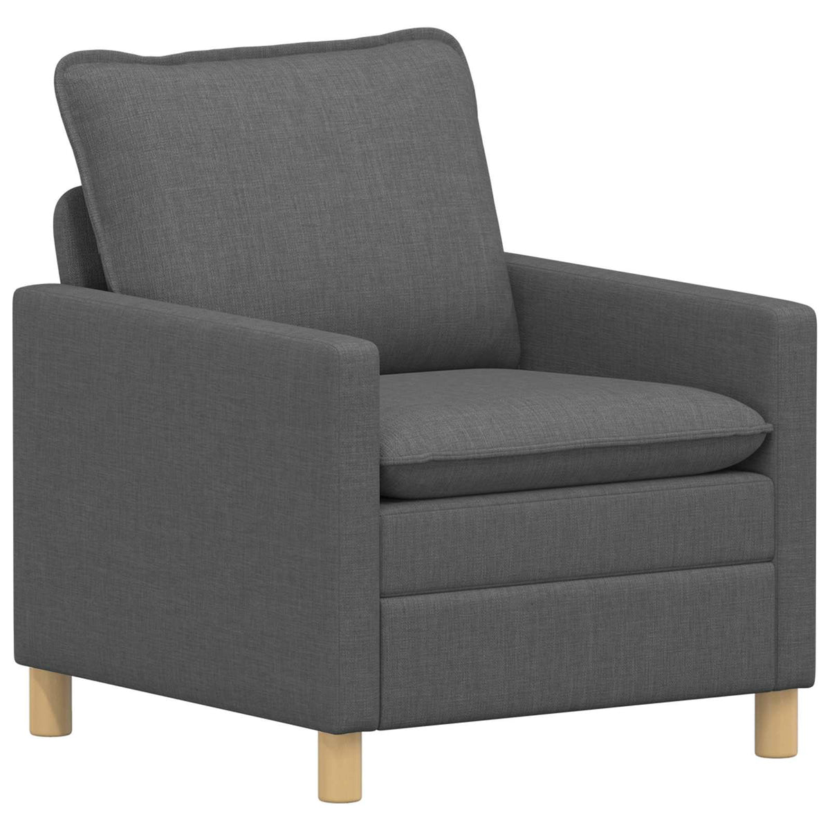 Vidaxl bank donkergrijs 76 x 81 x 87,5 cm stof