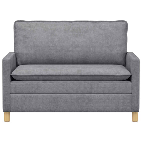 Vidaxl bank lichtgrijs 126 x 81 x 87,5 cm polyester