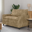 Vidaxl bank taupe 126 x 81 x 87,5 cm polyester