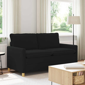 Vidaxl bank zwart 156 x 81 x 87,5 cm stof