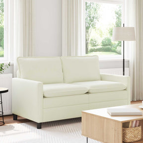 Vidaxl bank crèmekleurig 156 x 81 x 87,5 cm stof