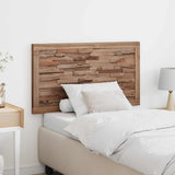 Vidaxl bed hoofdbord naturel massief teakhout