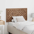 Vidaxl bed hoofdbord naturel massief teakhout