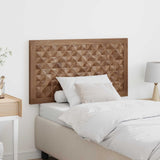 Vidaxl bed hoofdbord naturel massief teakhout