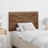 Vidaxl bed hoofdbord naturel massief teakhout