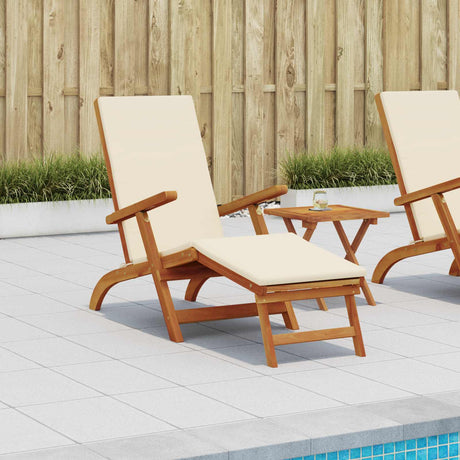 Vidaxl ligstoelkentingen en opvouwbare zonnebader 55 x 146 x 91 cm