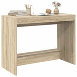 Vidaxl bed bureau sonoma eiken bewerkt hout 100 x 45 x 75 cm