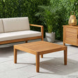 Vidaxl tuinstafel massief acaciahout naturel 60 x 60 x 30 cm