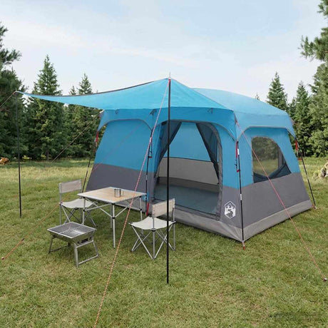 Vidaxl gezinstent 5-persoons blauw polyester
