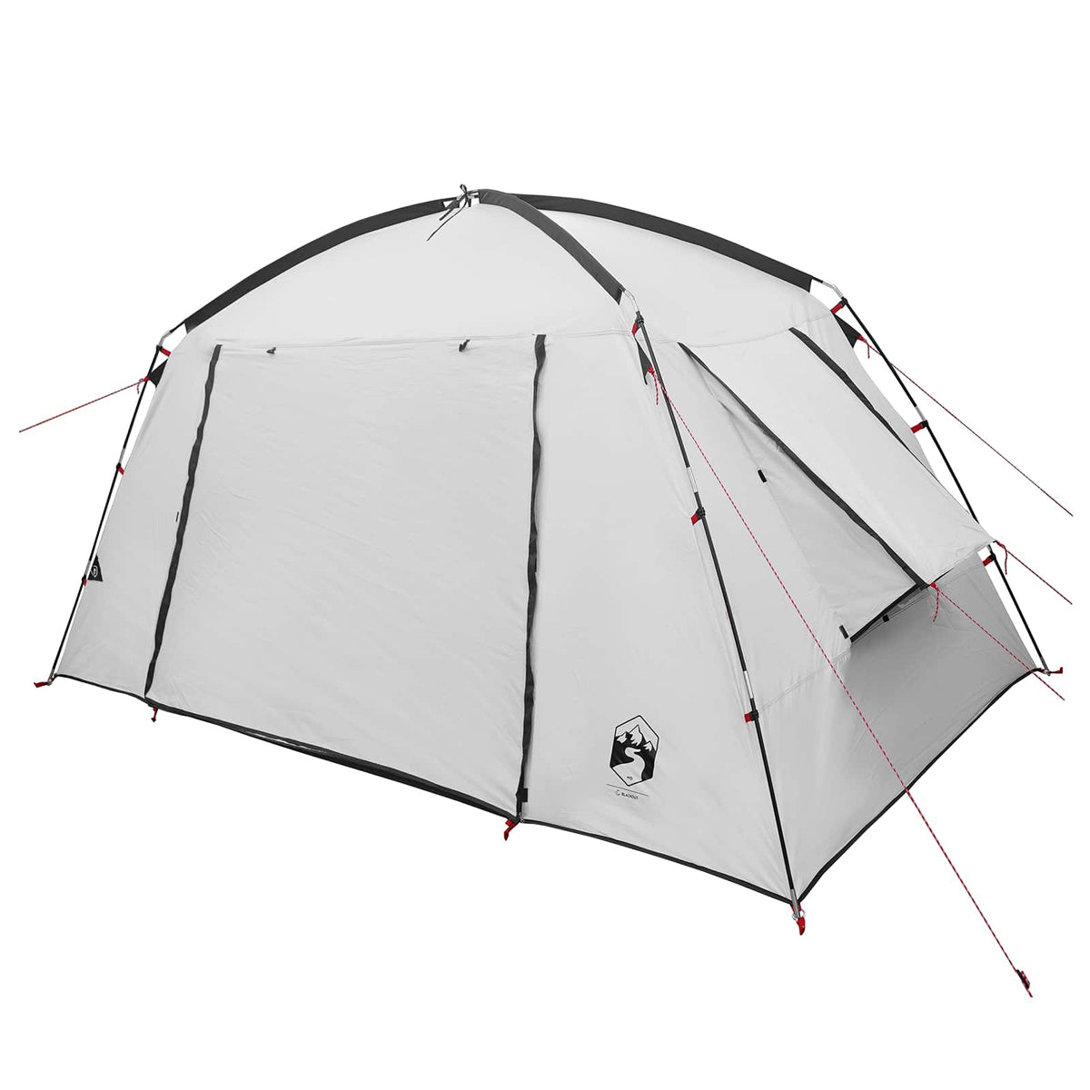 Vidaxl huisje tent 4-persoons wit blackout polyester