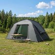 Vidaxl huisje tent 6-persoons legergroen polyester