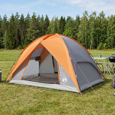 Vidaxl camping tent met regenhoes waterdicht 5-persoons