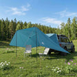 Vidaxl autotent blauw 308 x 215 x 220 cm polyester en staal