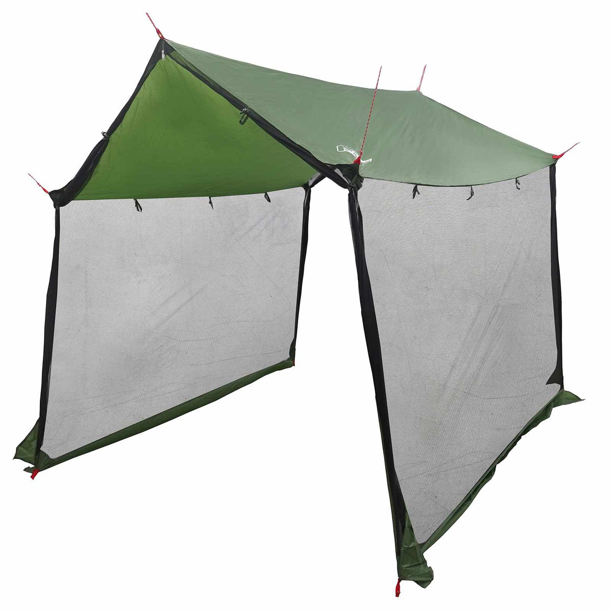 Vidaxl campingzeil met gaaswanden groen 270 x 210 x 210 cm