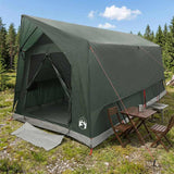 Vidaxl tunneltent 8-persoons leger groen polyester en staal