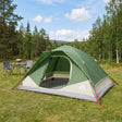 Vidaxl directe tent groen 305 x 215 x 140 cm polyester en staal