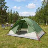 Vidaxl directe tent groen 305 x 215 x 140 cm polyester en staal