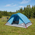 Vidaxl directe tent blauw 305 x 215 x 140 cm polyester en staal