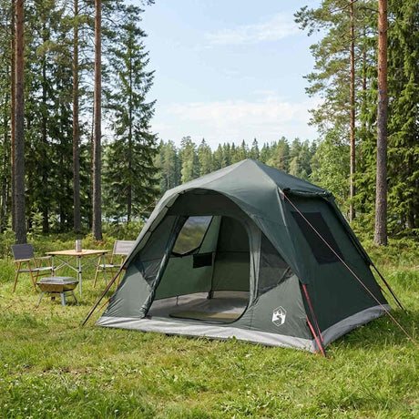 Vidaxl directe tent legergroen 305 x 275 x 190 cm polyester en staal