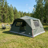Vidaxl directe tent 10-persoons legergroen polyester en staal