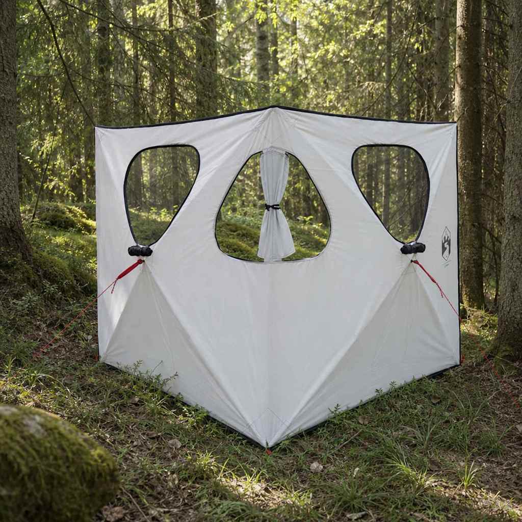 Vidaxl jacht tent wit blackout 145 x 145 x 150 cm polyester en staal