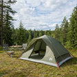 Vidaxl directe tent olijfgroen 305 x 215 x 140 cm polyester en staal