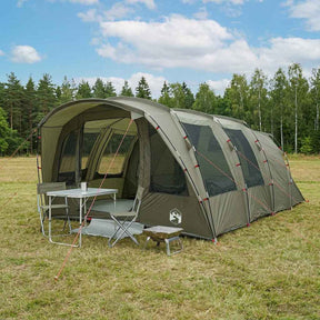 Vidaxl tunneltent olijfgroen 427 x 315 x 178 cm polyester en staal